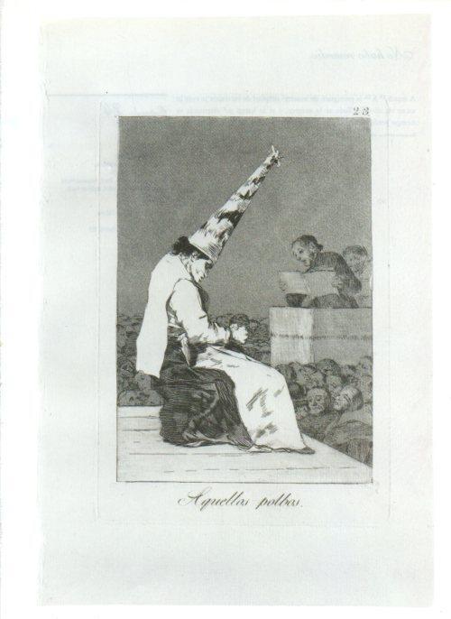 LAMINA V47212: Capricho 23 por Goya