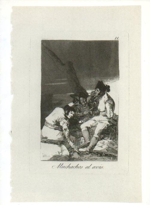 LAMINA V47189: Capricho 11 por Goya