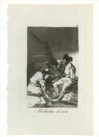 LAMINA V47189: Capricho 11 por Goya