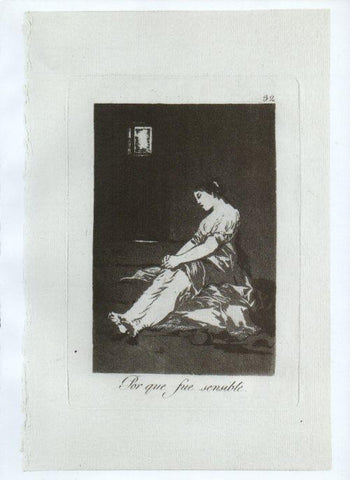 LAMINA V47227: Capricho 32 por Goya
