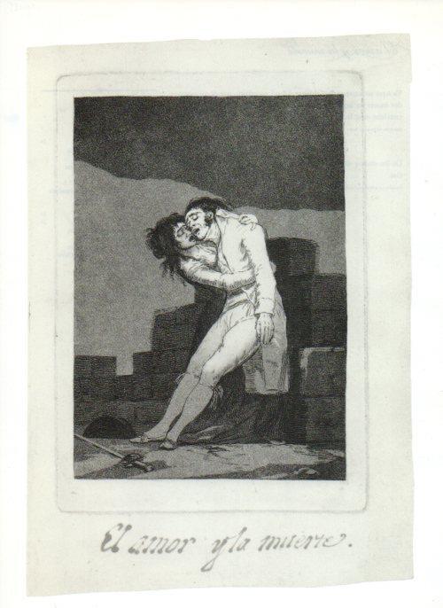 LAMINA V47185: Capricho 10 por Goya, prueba antes de la letra 