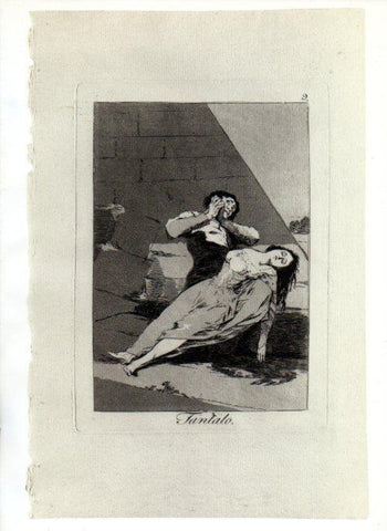 LAMINA V47184: Capricho 9 por Goya