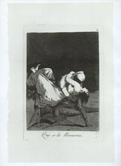 LAMINA V47182: Capricho 8 por Goya