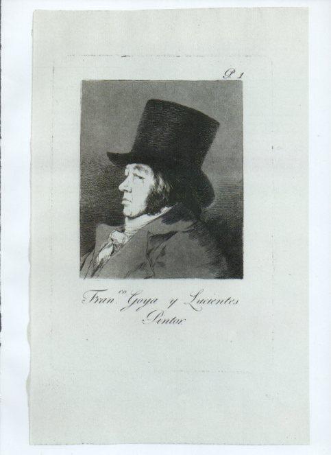 LAMINA V47169: Capricho 1 por Goya