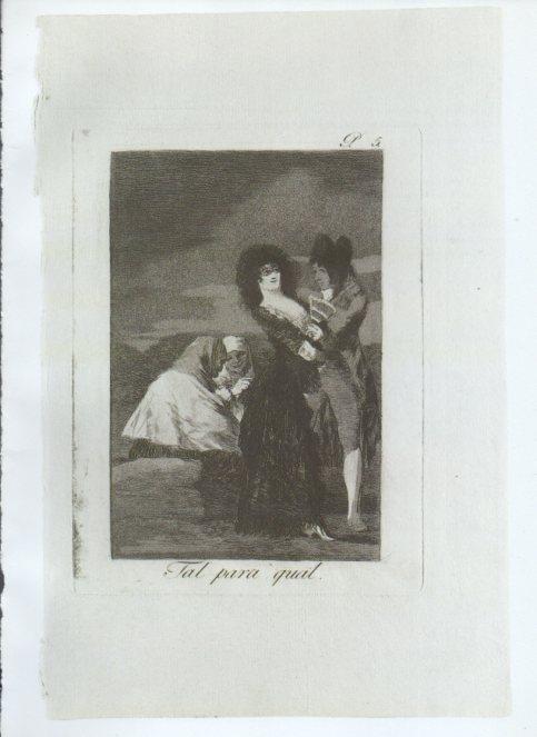 LAMINA V47176: Capricho 5 por Goya
