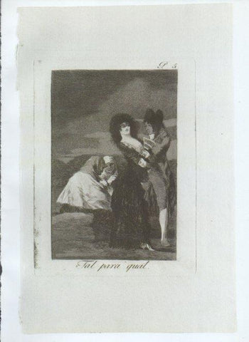 LAMINA V47176: Capricho 5 por Goya