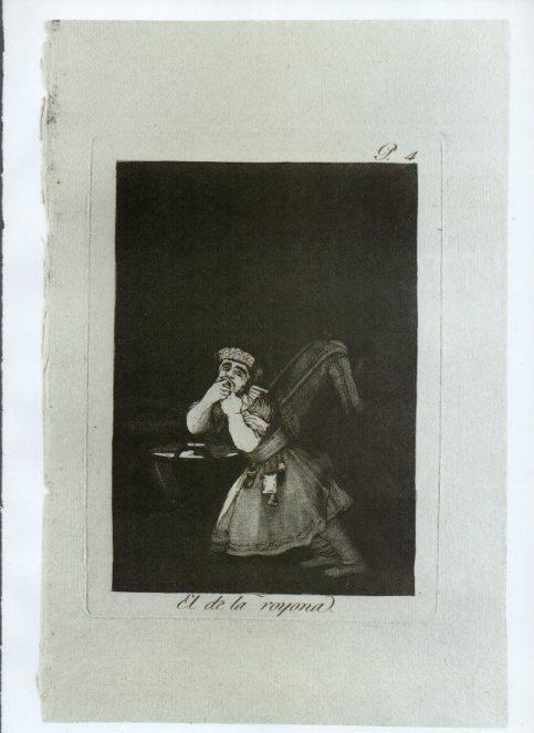 LAMINA V47173: Capricho 4 por Goya