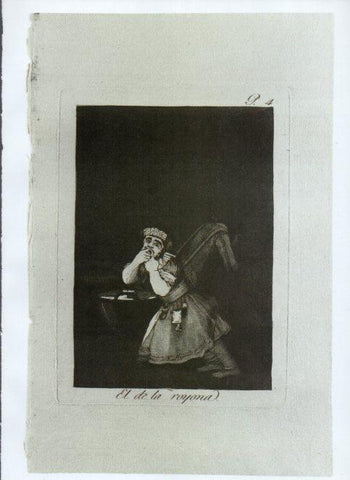 LAMINA V47173: Capricho 4 por Goya