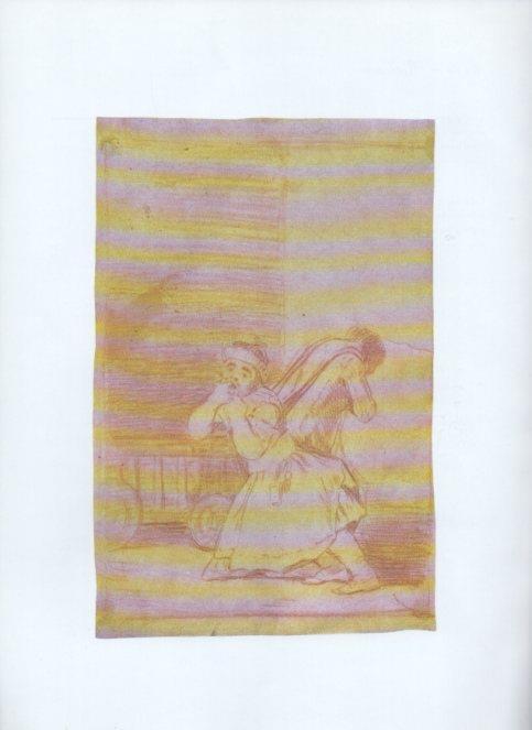 LAMINA V47172: Capricho 4 por Goya, dibujo preparatorio 