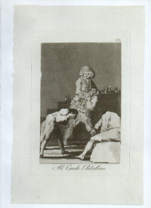 LAMINA V47229: Capricho 33 por Goya