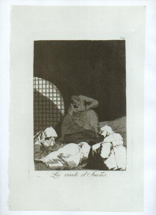 LAMINA V47230: Capricho 34 por Goya
