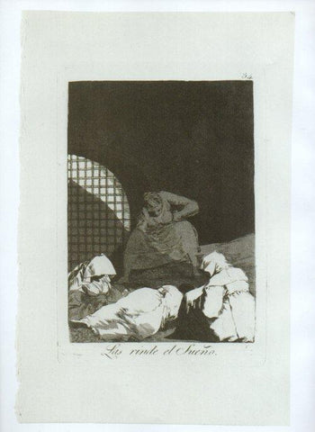 LAMINA V47230: Capricho 34 por Goya