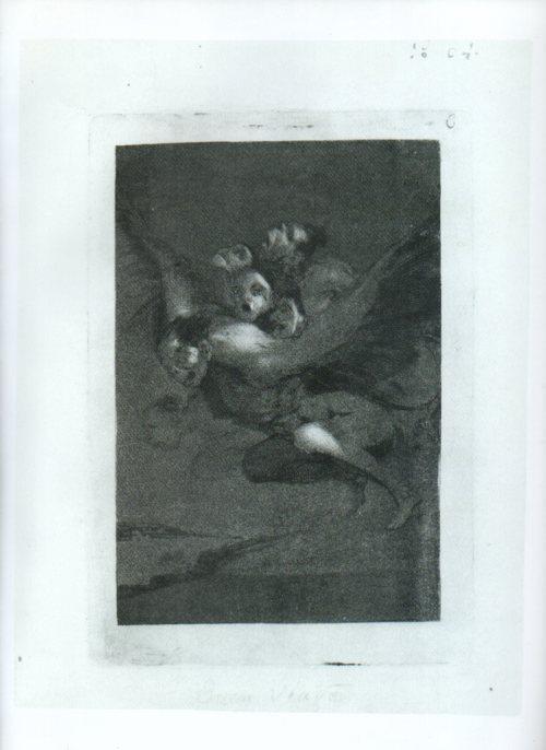 LAMINA V47284: Capricho 64 por Goya, prueba antes de la letra