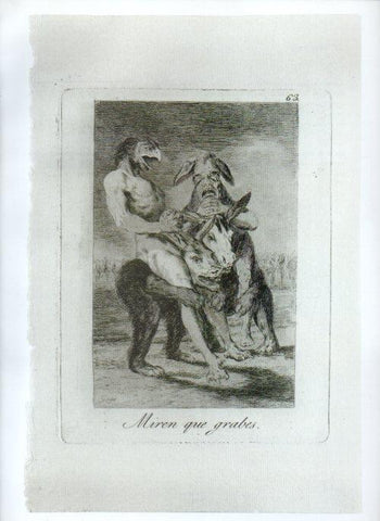 LAMINA V47283: Capricho 63 por Goya