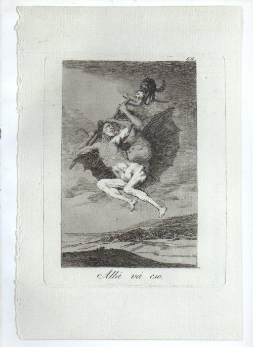 LAMINA V47287: Capricho 66 por Goya