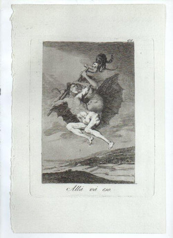 LAMINA V47287: Capricho 66 por Goya