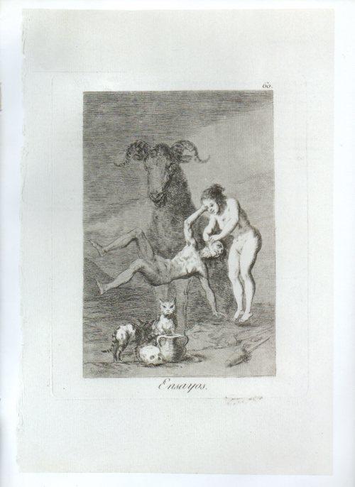 LAMINA V47279: Capricho 60 por Goya