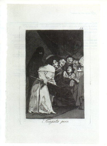 LAMINA V47276: Capricho 58 por Goya