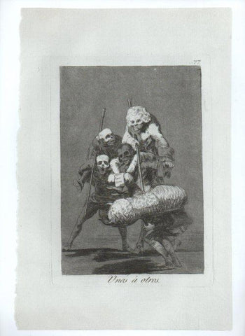 LAMINA V47303: Capricho 77 por Goya
