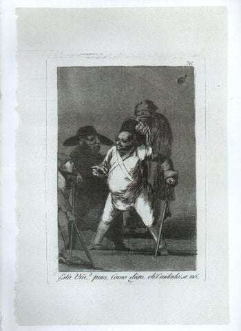LAMINA V47302: Capricho 76 por Goya