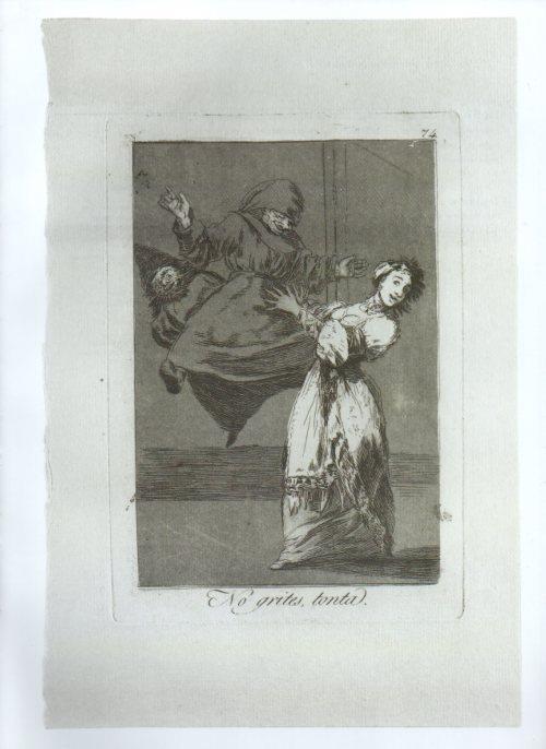 LAMINA V47299: Capricho 74 por Goya