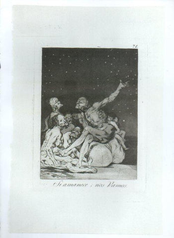LAMINA V47295: Capricho 71 por Goya