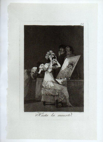 LAMINA V47269: Capricho 55 por Goya