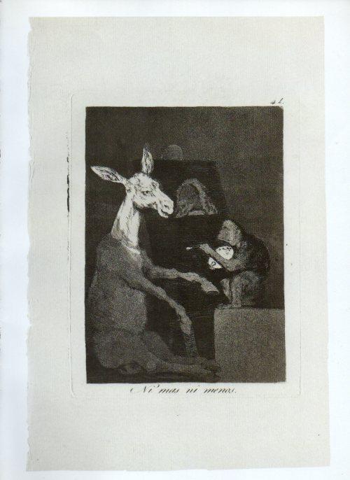 LAMINA V47245: Capricho 41 por Goya