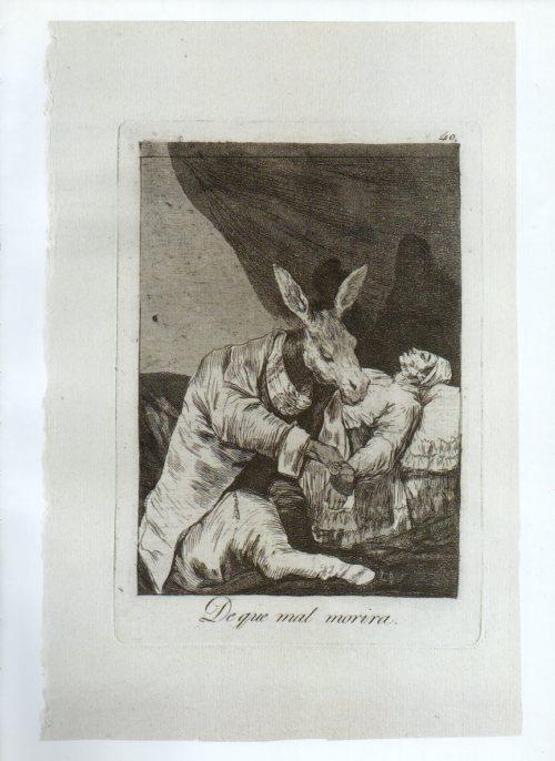 LAMINA V47243: Capricho 40 por Goya