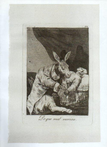 LAMINA V47243: Capricho 40 por Goya