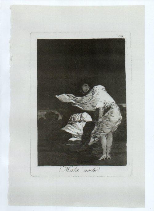 LAMINA V47234: Capricho 36 por Goya