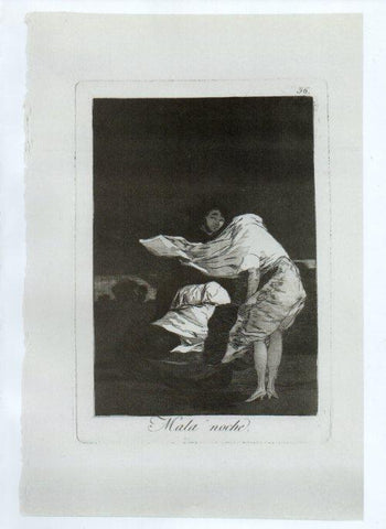 LAMINA V47234: Capricho 36 por Goya