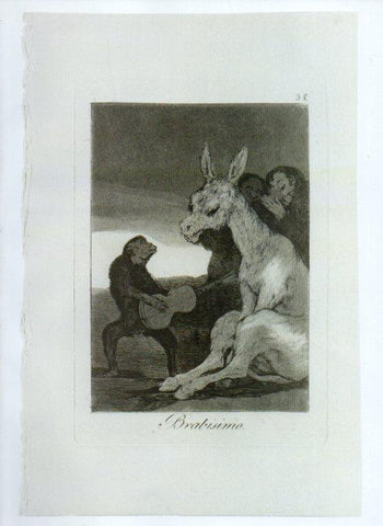 LAMINA V47238: Capricho 38 por Goya