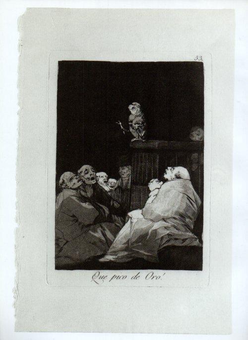 LAMINA V47265: Capricho 53 por Goya