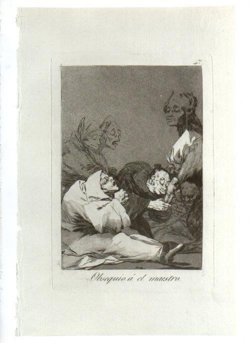LAMINA V47254: Capricho 47 por Goya