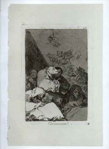 LAMINA V47253: Capricho 46 por Goya