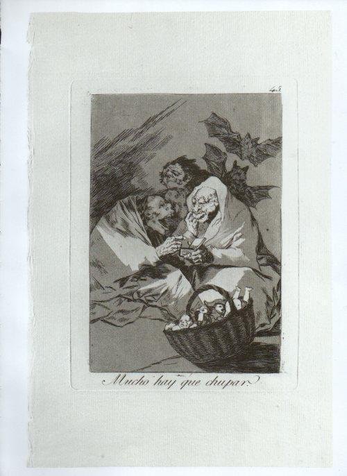 LAMINA V47252: Capricho 45 por Goya