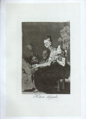 LAMINA V47251: Capricho 44 por Goya