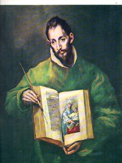 LAMINA V47054: San Lucas por El Greco
