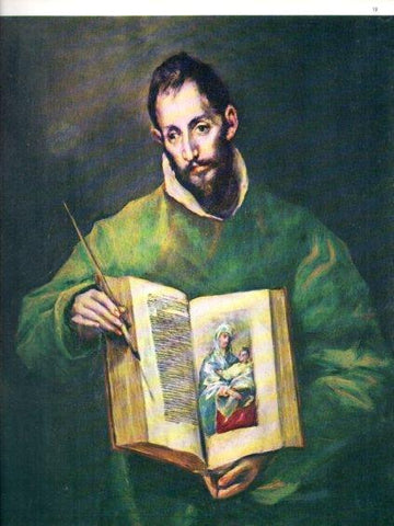 LAMINA V47054: San Lucas por El Greco