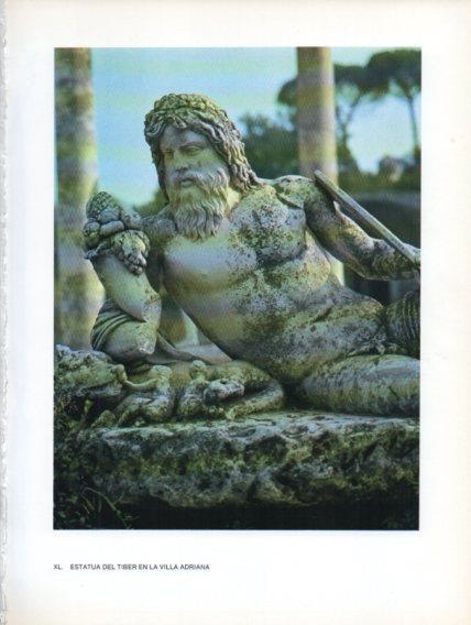 LAMINA V47028: Estatua del Tiber en la Villa Adriana