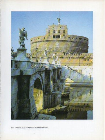 LAMINA V47004: Puente Elio y Castillo de Sant'Angelo, Roma