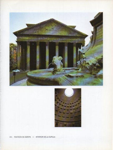 LAMINA V47001: Panteon de Agripa, Roma