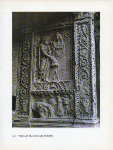LAMINA V47006: Personajes del Arco de los Cambiastas, Roma