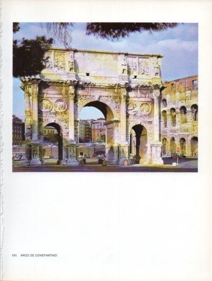 LAMINA V47009: Arco de Constantino, Roma