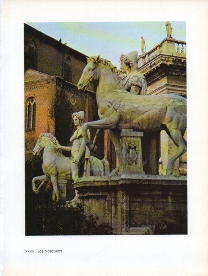 LAMINA V47016: Los Dioscuros, Roma 