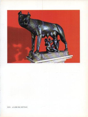 LAMINA V47015: La Loba del Capitolio, Roma