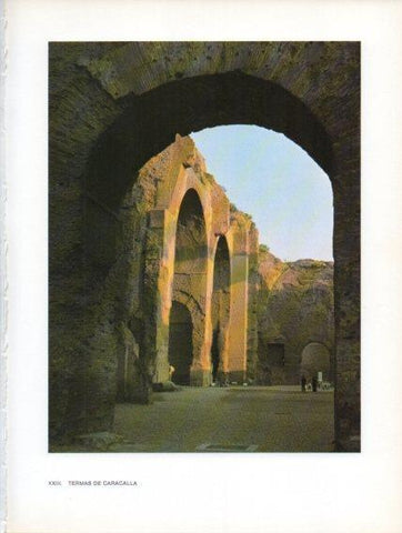 LAMINA V47011: Terma de Caracalla, Roma