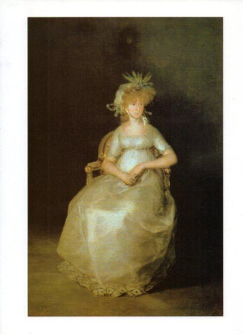 LAMINA V47068: Maria Teresa de Borbon condesa de Chinchon por Goya