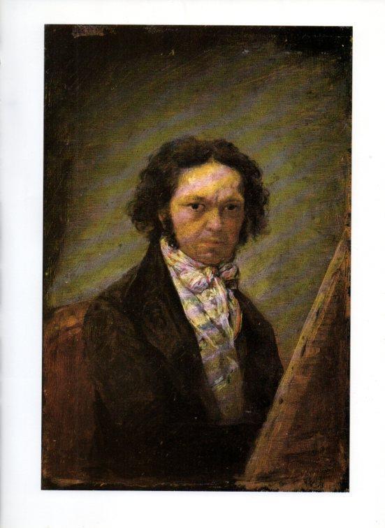 LAMINA V47120: Autorretrato de Goya